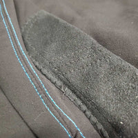 Euro Seat Breeches *gc/fair, rubs, clumpy knees, seat: rubs, pills, stretched & stains