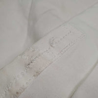 Euro Seat Breeches *gc, mnr stains, puckers, shrunk?, repaired, dingy
