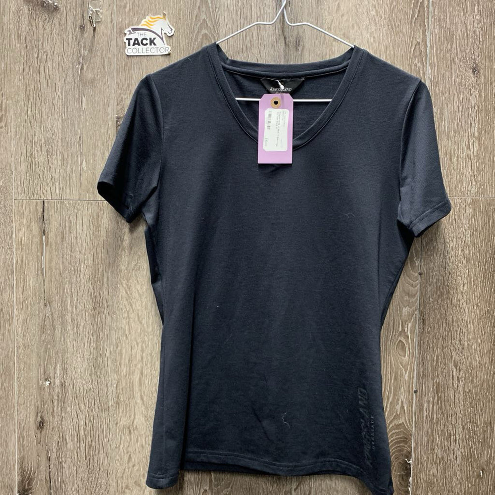 SS V Neck T Shirt *vgc, mnr hair