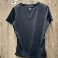 SS V Neck T Shirt *vgc, mnr hair