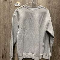 LS Cotton Sweater "Show Girl" *gc, mnr hair, pills, peeled logo