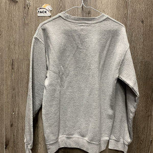 LS Cotton Sweater "Show Girl" *gc, mnr hair, pills, peeled logo
