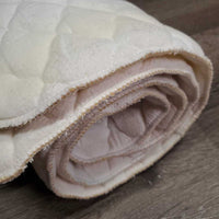 2 Soft Cotton Leg Quilts *vgc, clean, mnr hair, pills & stains