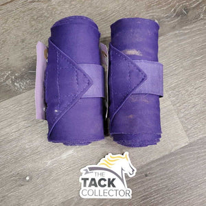 Pr Stretchy Nylon Leg Wraps *gc, mnr dirtr snags, stains