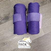 Pr Stretchy Nylon Leg Wraps *gc, mnr dirtr snags, stains

