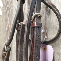 FS Rsd Bridle MISSING Noseband *vgc, mnr hair, dirt