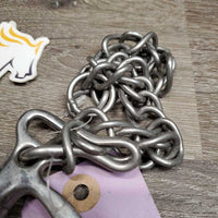Low Port Kimberwick Bit, Chain *gc, scuffs, dirty, stains, scratches