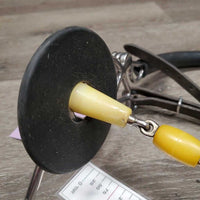 French Link Hackabit, Bit Guards *vgc, mnr dirt, discolored & scratches, no bottom spreader bar
