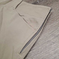 Side Zip Breeches *vgc, mnr seam puckers & stains