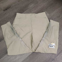 Side Zip Breeches *gc, undone seam stitching, mnr stains, seam puckers

