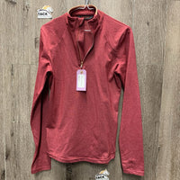 LS Shirt, Mesh Back, 1/4 Zip Up *xc, like new

