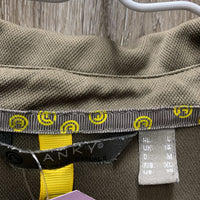 SS Polo Shirt, 2/3 Snap Up *gc/fair, v.snagged