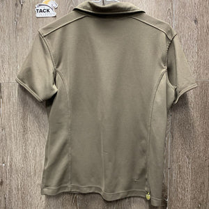 SS Polo Shirt, 2/3 Snap Up *gc/fair, v.snagged