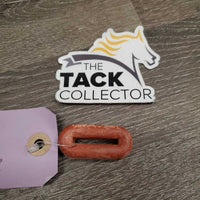 1 ONLY Rubber Martingale Stopper *gc, discolored, older, cracking