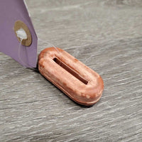 1 ONLY Rubber Martingale Stopper *gc, discolored, older, cracking