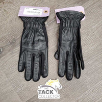Leather Riding Gloves, bag *like new