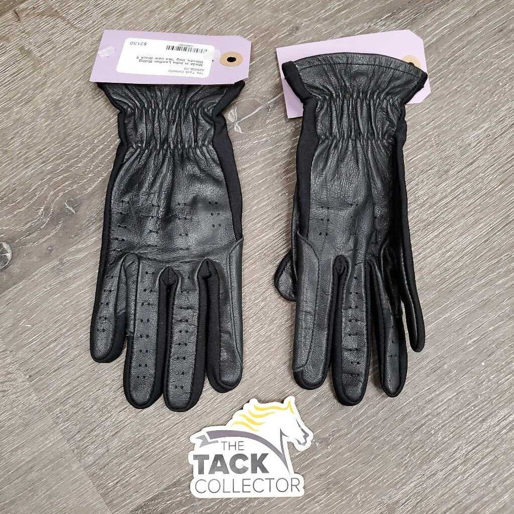 Leather Riding Gloves, bag *like new