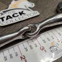 Hvy Med Eggbutt Bit *gc, clean, scuffs, scratches, mnr stains