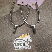 Pr Fine Light POW Spurs *vgc, clean, mnr scuffs, stains & scratches