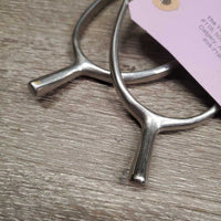 Pr Fine Light POW Spurs *vgc, clean, mnr scuffs, stains & scratches
