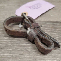 Thick Leather Flash Attachment, Buckle *gc/fair, dirty, faded, rubs, older
