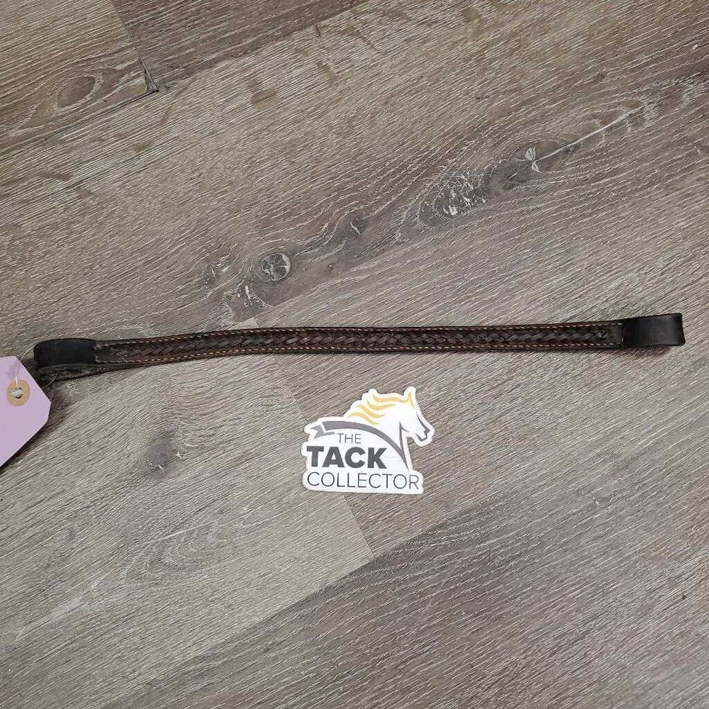 Narrow Braided Browband *gc, dirt, scraped edges