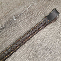 Narrow Braided Browband *gc, dirt, scraped edges
