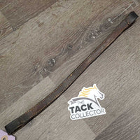 Narrow Braided Browband *gc, dirt, scraped edges