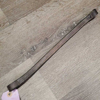 Brass Clinker Thick Browband *vgc, mnr dirt, creases