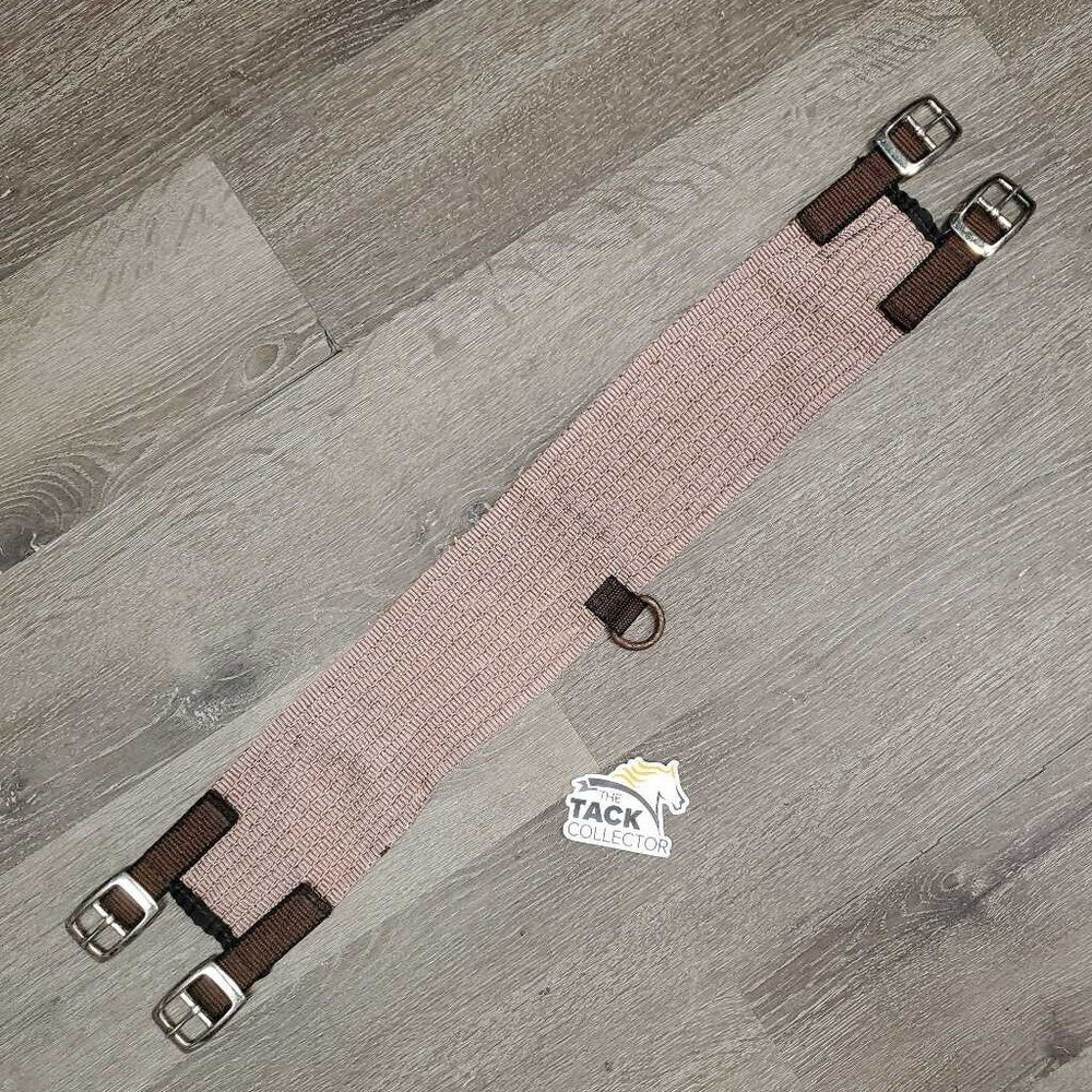 Soft Nylon Web Lungeing Surcingle Girth ONLY, D Ring *vgc, clean, rusty, older