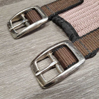 Soft Nylon Web Lungeing Surcingle Girth ONLY, D Ring *vgc, clean, rusty, older