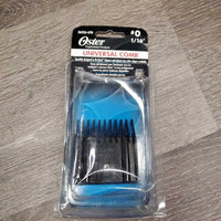 #0 - 1/16" Plastic Clipper Blade Guard Attachment - Universal Comb, Box *new