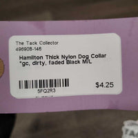 Thick Nylon Dog Collar *gc, dirty, faded