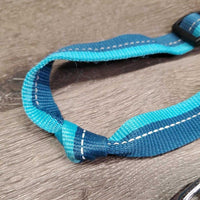 Stretchy Bungee Active Dog Leash, 2x snaps *gc, knotted, mnr stains
