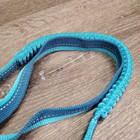 Stretchy Bungee Active Dog Leash, 2x snaps *gc, knotted, mnr stains
