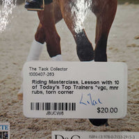 Riding Masterclass, Lesson with 10 of Today's Top Trainers *vgc, mnr rubs, torn corner