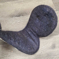 Wool Lined Hind Boots, velcro *gc/fair, older, clean, stains, cracks?
