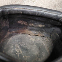 2 Hoof Boots *gc, mnr hair, dirt, rubs, caked dirt inside
