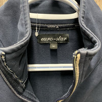 Sweatshirt Jacket, zipper *gc, faded, v.dirty inside pockets, older
