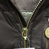 High Collar Puffy Winter Jacket, zip *xc/vgc, missing tab