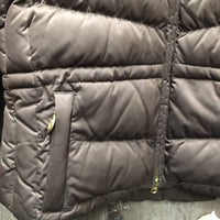 High Collar Puffy Winter Jacket, zip *xc/vgc, missing tab
