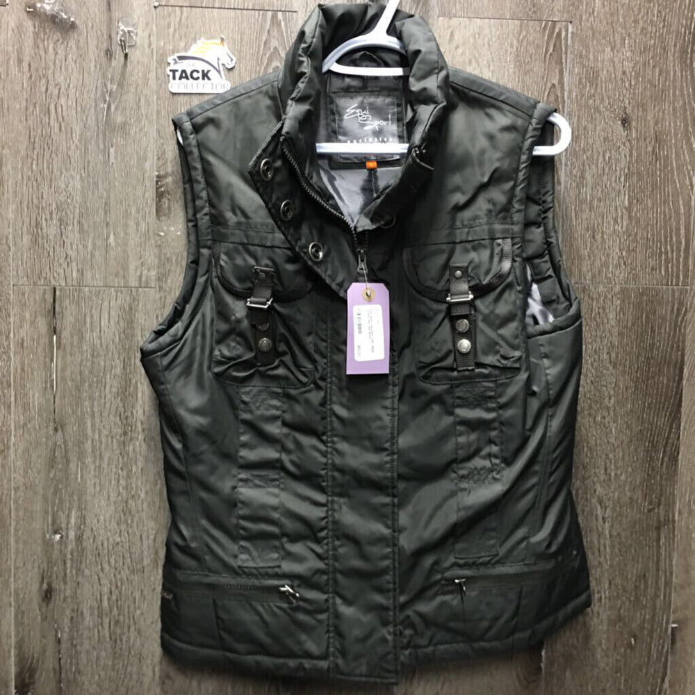 Insulated Vest, zipper *like new, no belt