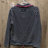 LS Hvy Shirt, 1/3 Button Up *gc, dirty?stains, fuzzy, older, loose threads
