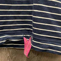 LS Hvy Shirt, 1/3 Button Up *gc, dirty?stains, fuzzy, older, loose threads
