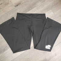 Boot Cut Leggings *gc, undone seam stitching, pulled seat seams, mnr hair & stain
