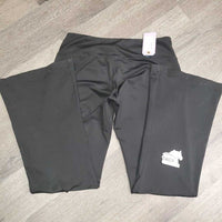 Boot Cut Leggings *gc, undone seam stitching, pulled seat seams, mnr hair & stain
