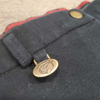 Hvy Cotton Riding Breeches *vgc, older, pills, hairy, seam rubs, loose thread