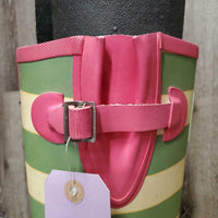 Tall Rubber Boots *gc, dirt, stains, rubs, pilly lining, older
