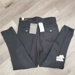 MENS Hvy Cotton Breeches, Pull On, tag *new