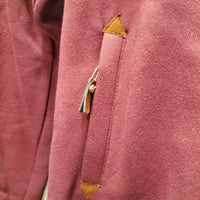 Thick Sweatshirt Cuddle Hoodie Jacket, Zipper, tag *new
